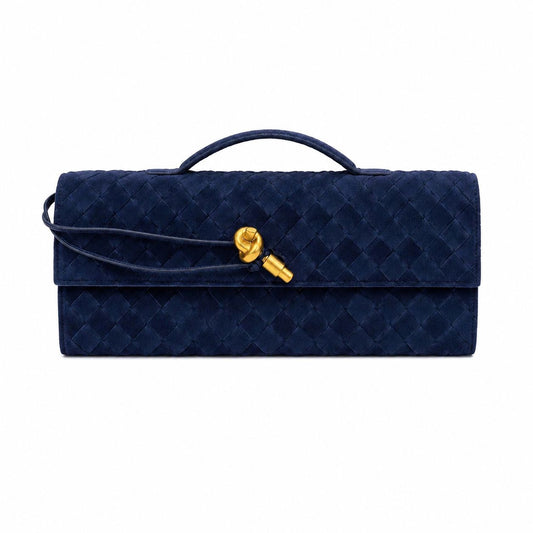 The Muse Woven Clutch